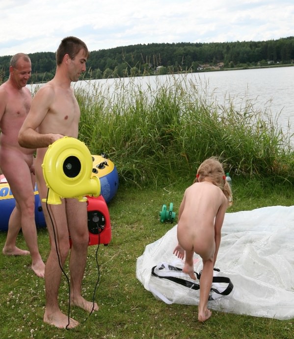 FKK nudism - adults and young naturist